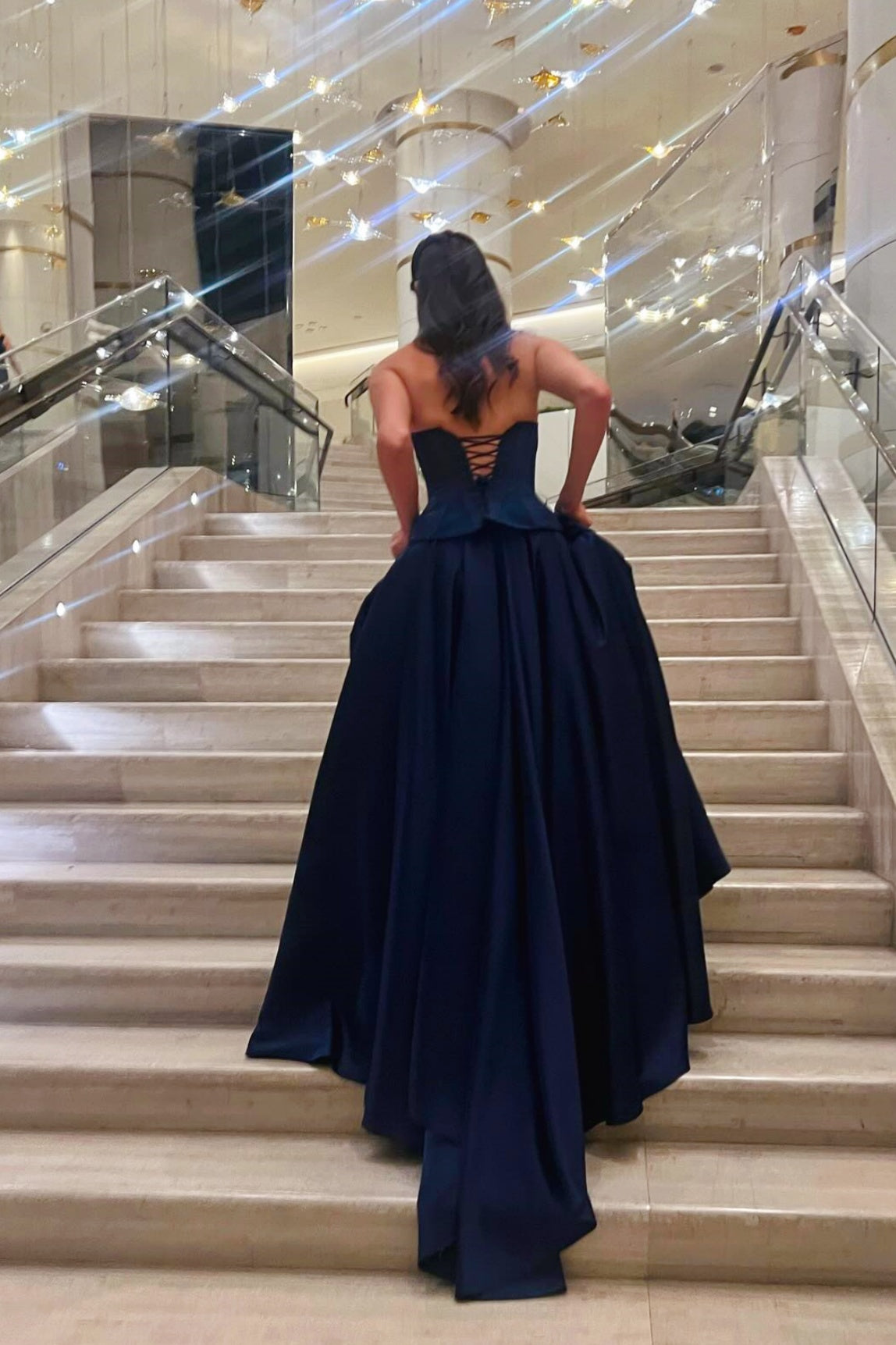 Sweetheart Off-Shoulder Simple Party Gowns Sleeveless Floor-Length Satin A-Line Prom Dress