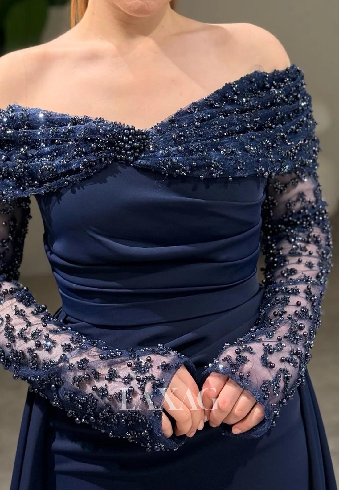 فستان سهرة حورية البحر من التول والساتان، بدون أكمام، بدون أكمام، بدون أكمام، مع قفازات، بدون أكمام، بدون أكمام، بدون أكمام، بدون أكمام، مع قفازات