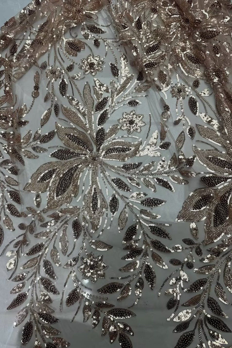 Sequined Cape A-Line Tea-Length Dress