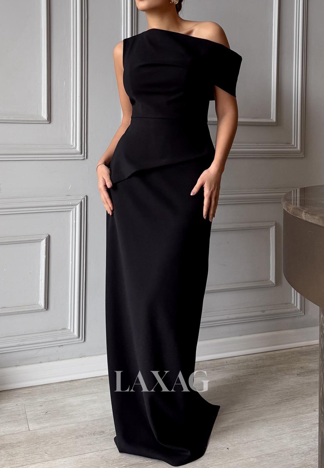 asymmetrical modal dress Asymmetrical modal dress - Women