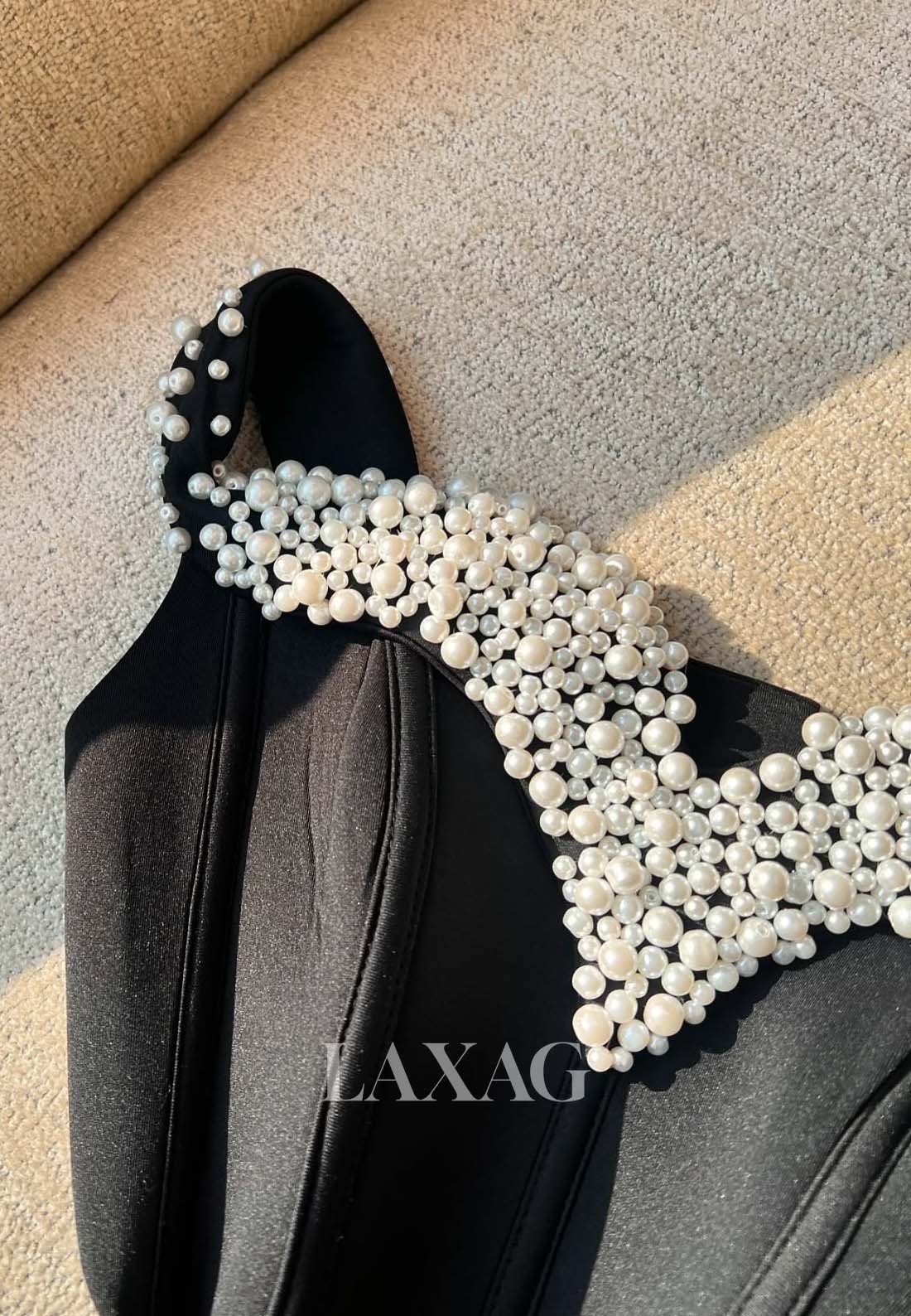 Sweetheart Off-Shoulder Straps Sleeveless Pearls Pleated Satin Short Mermaid Homecoming Dress