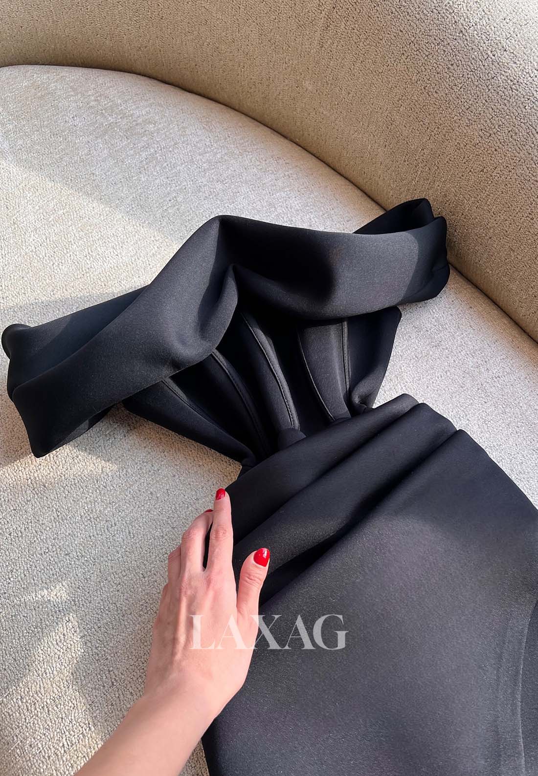 Sweetheart Pleated Mermaid Homecoming Dress Sleeveless Satin Short Party Gowns