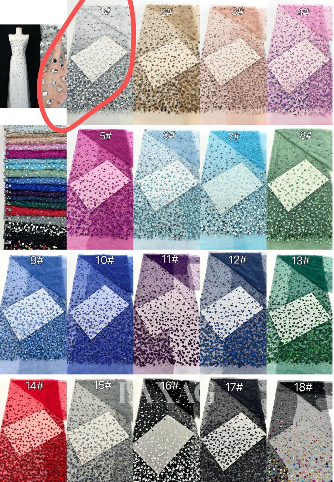 High-Neck Off-Shoulder Sleeveless Mermaid Prom Dress Beaded Floor-Length Lace Party Gowns