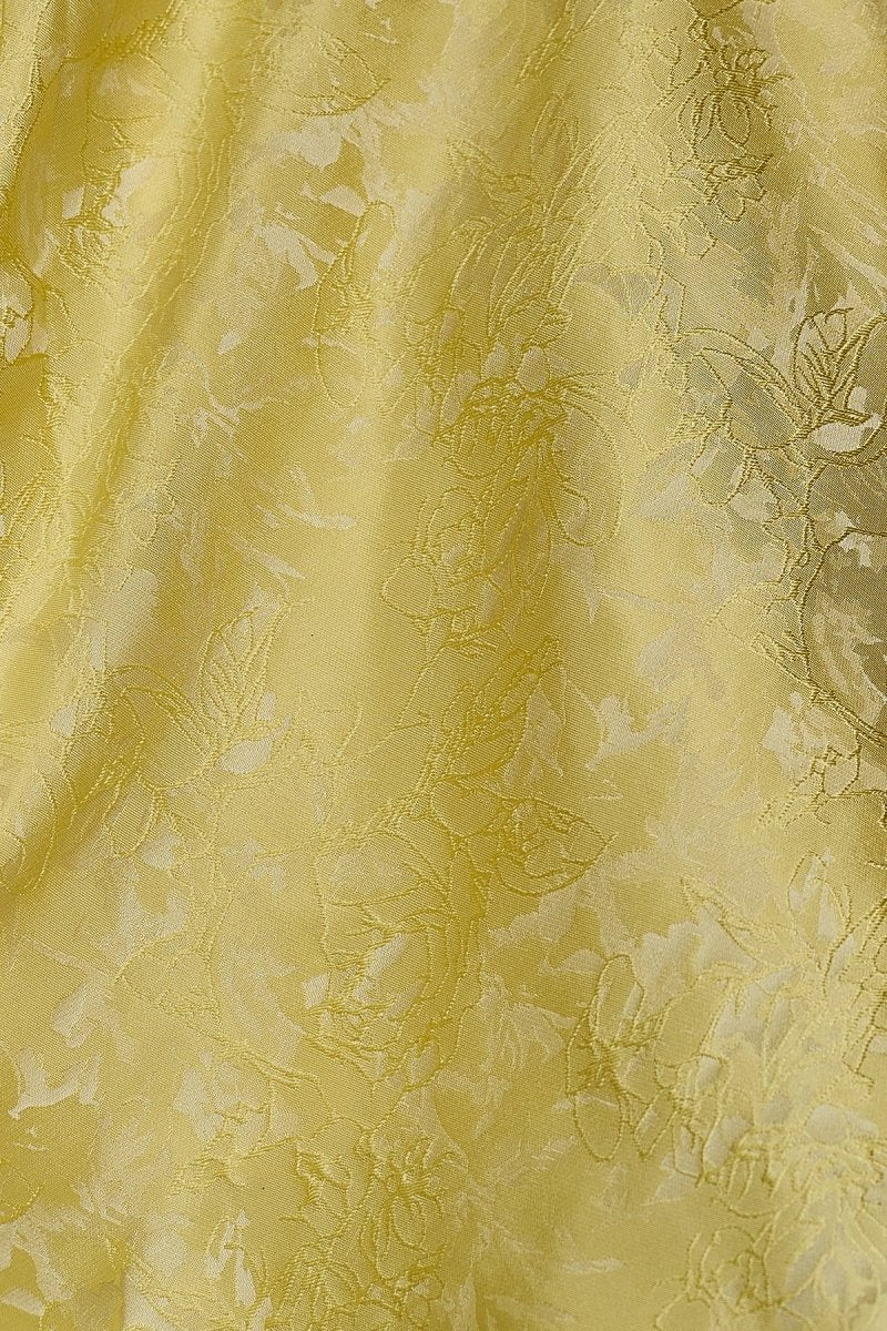 Tube Top Off-Shoulder Sleeveless Jacquard Satin High Slit Mermaid Prom Dress