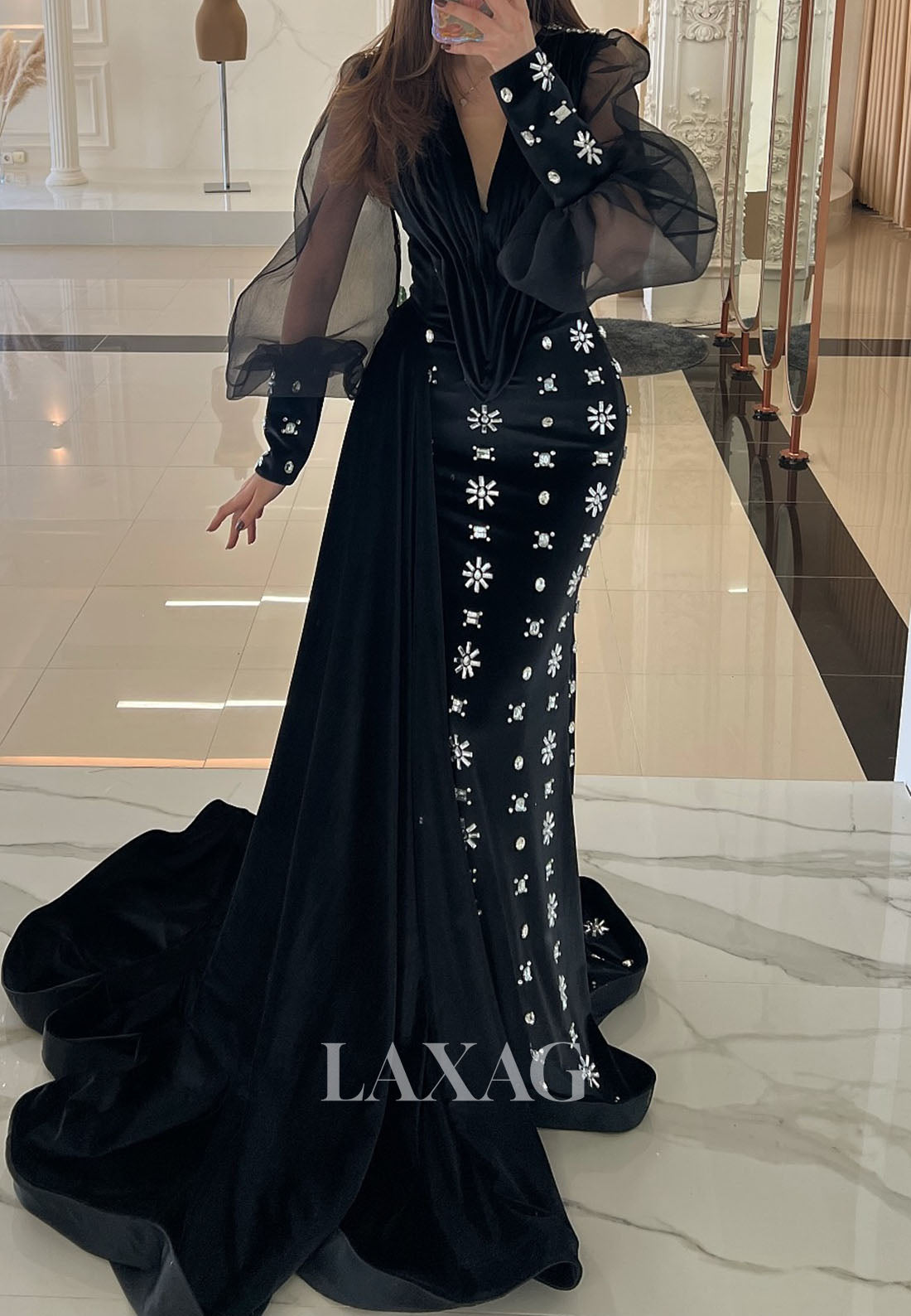 فستان سهرة حورية البحر من التول والساتان، بدون أكمام، بدون أكمام، بدون أكمام، مع قفازات، بدون أكمام، بدون أكمام، بدون أكمام، بدون أكمام، مع قفازات