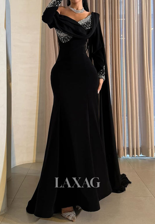 فستان سهرة حورية البحر من التول والساتان، بدون أكمام، بدون أكمام، بدون أكمام، مع قفازات، بدون أكمام، بدون أكمام، بدون أكمام، بدون أكمام، مع قفازات