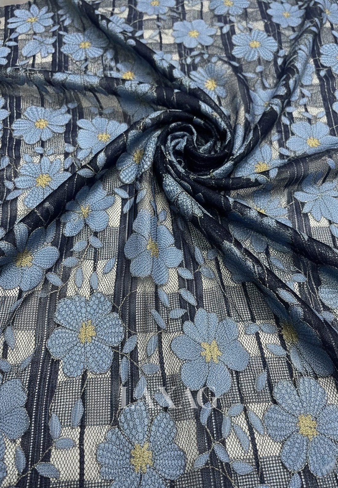 Bateau-Neck 3/4-Sleeves Embroidered Tulle Sheer Pleated Jumpsuit Mother of the Bride Dress