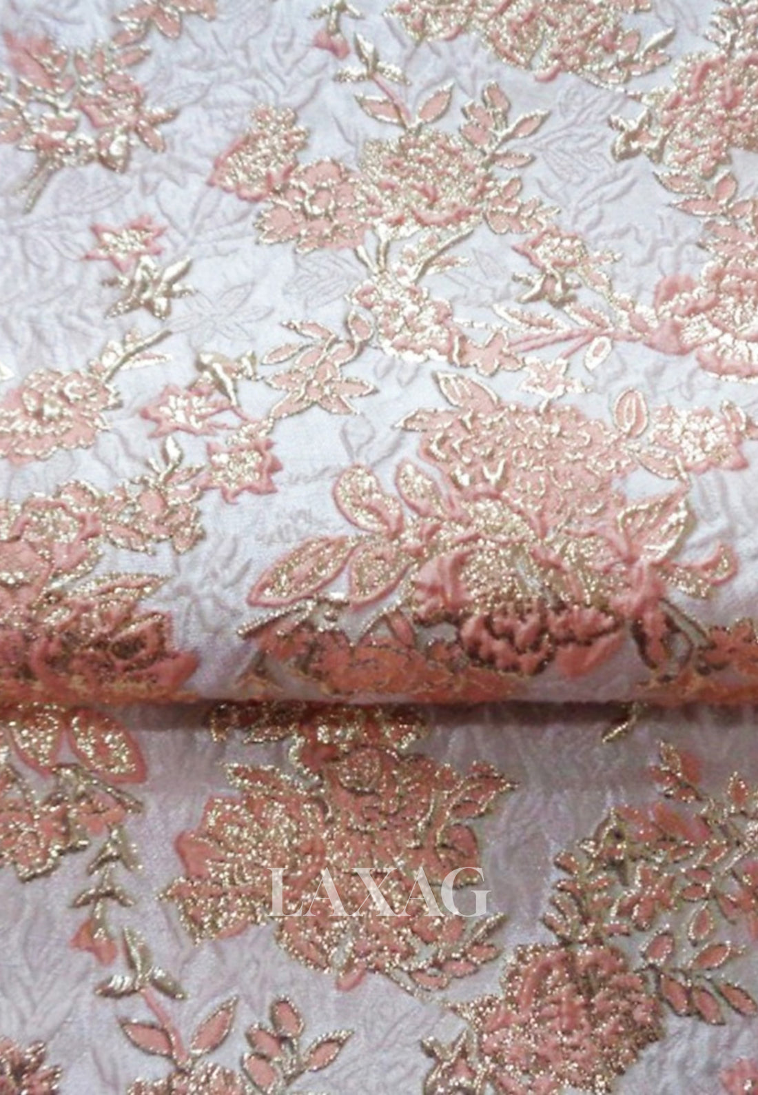 V-Neck Straps Sleeveless Jacquard Satin Pleated Floor-Length A-Line Evening Dress with Slit