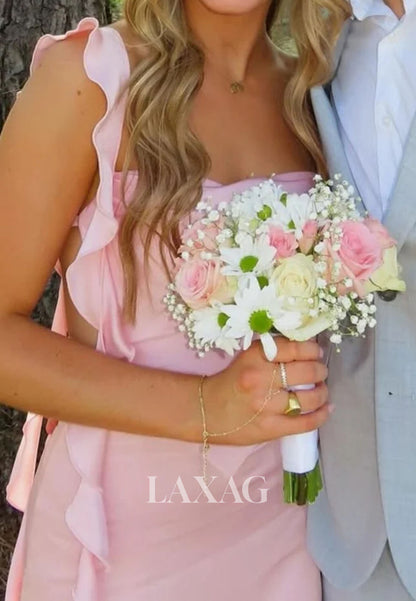 Simple Sweetheart Straps Sleeveless Pleated Satin A-Line Party Homecoming Dress