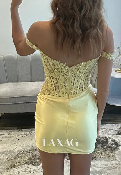 Sweetheart Sleeveless Applique Sequined Pleated Satin Mermaid Party Homecoming Dress