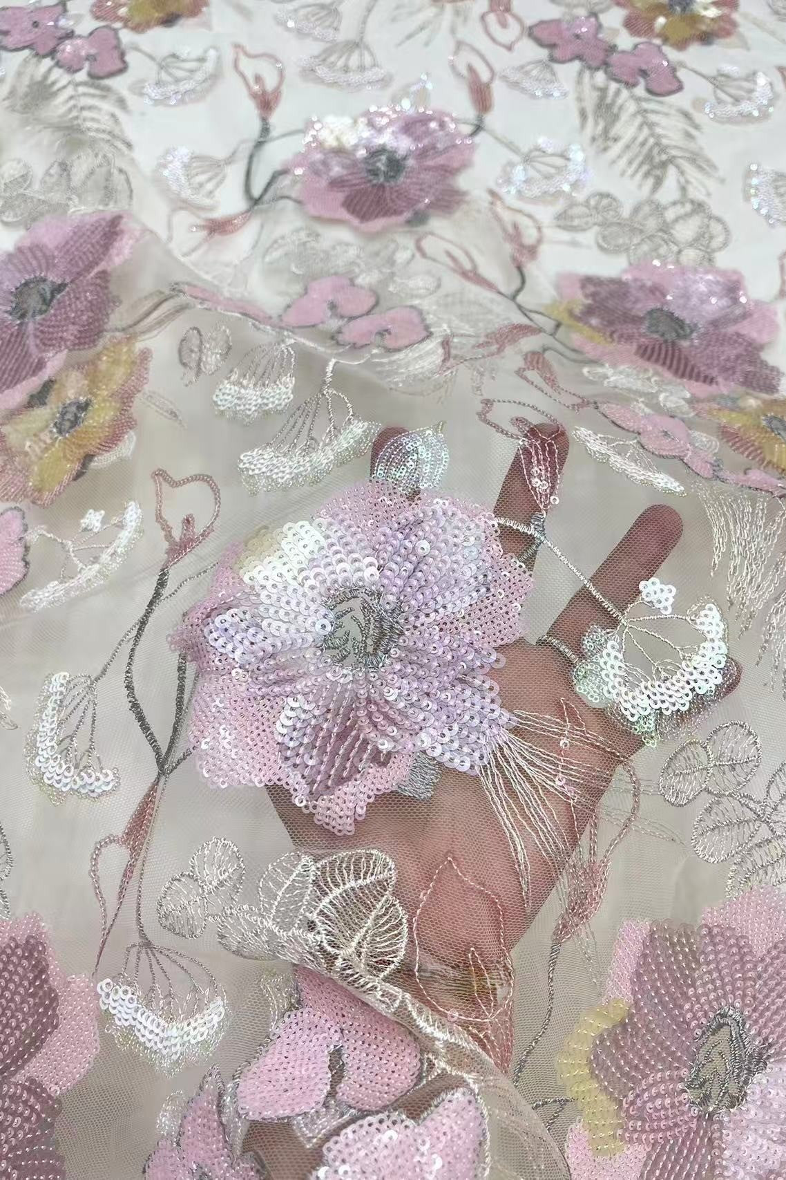 Tube Top Sleeveless Floor-Length Sequined Applique Satin Pleated Mermaid Formal Prom Dress