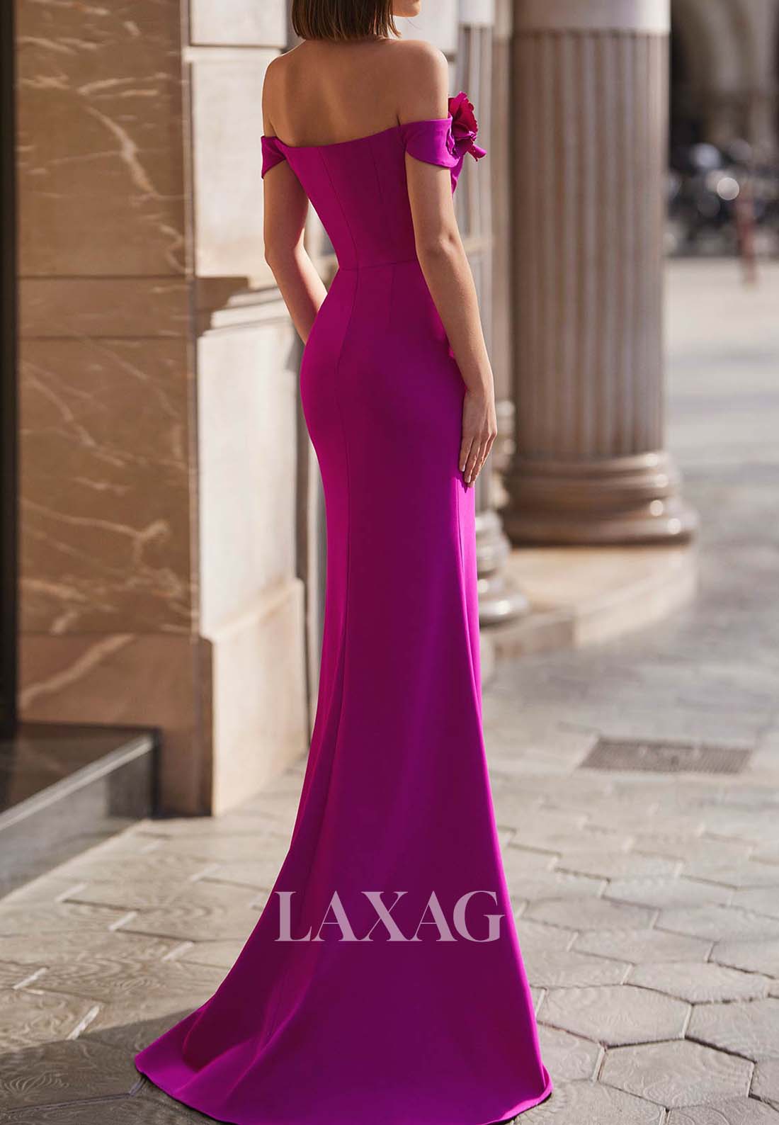 Floral Embellished Sweetheart Sleeveless Cocktail Gowns Satin Mermaid Mother of the Bride Dress