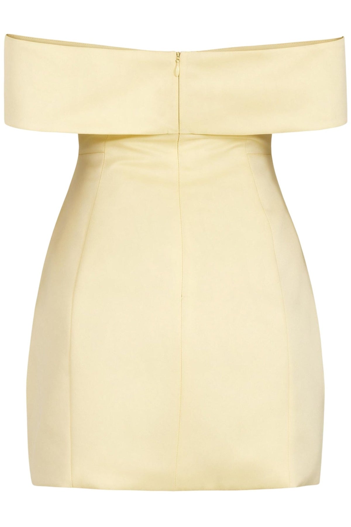 Off-the-Shoulder Foldover Mini Bodycon Dress