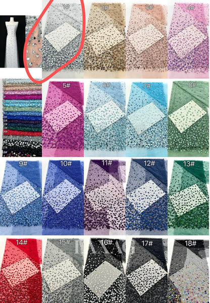 High-Neck Off-Shoulder Sleeveless Mermaid Prom Dress Beaded Floor-Length Lace Party Gowns