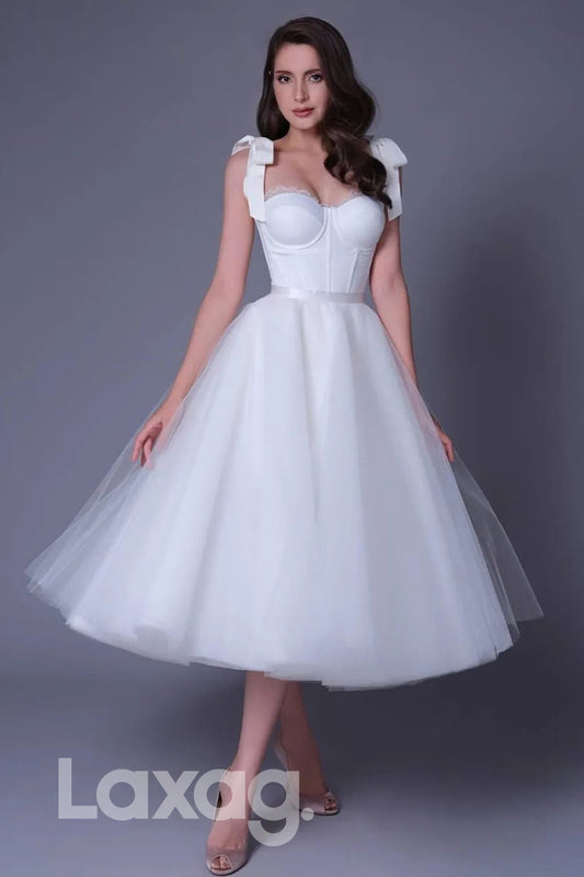 13108 - Spaghetti Straps Tulle Vintage Homecoming Dress